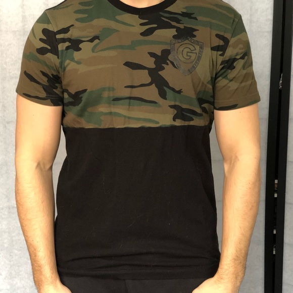 guess camo shirt